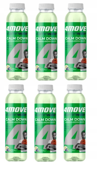 NAPÓJ WODA 4 MOVE WATER 6 X 556ml CALM DOWN
