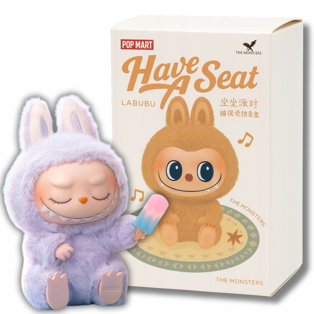 POP MART Labubu Have A Seat – Figurka Blind Box Kolekcja