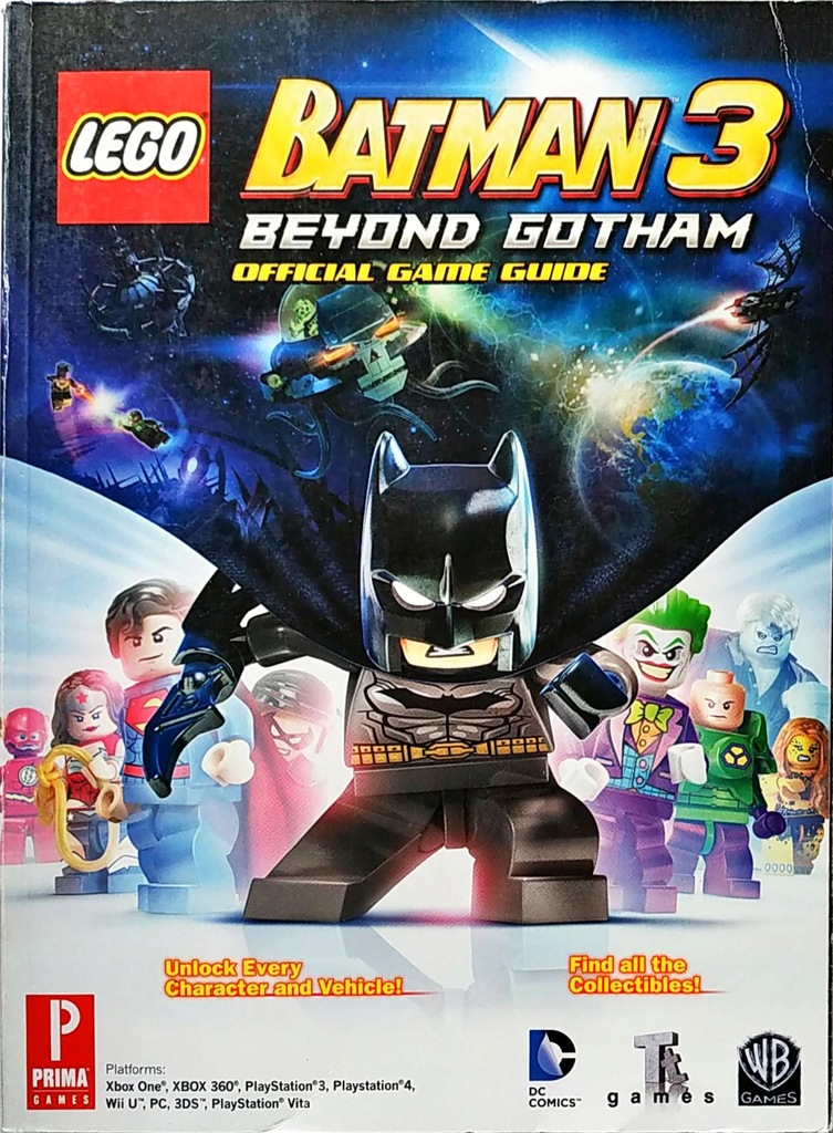 Lego Batman 3 Beyond Gotham Official Game Guide 8951868353 Oficjalne Archiwum Allegro