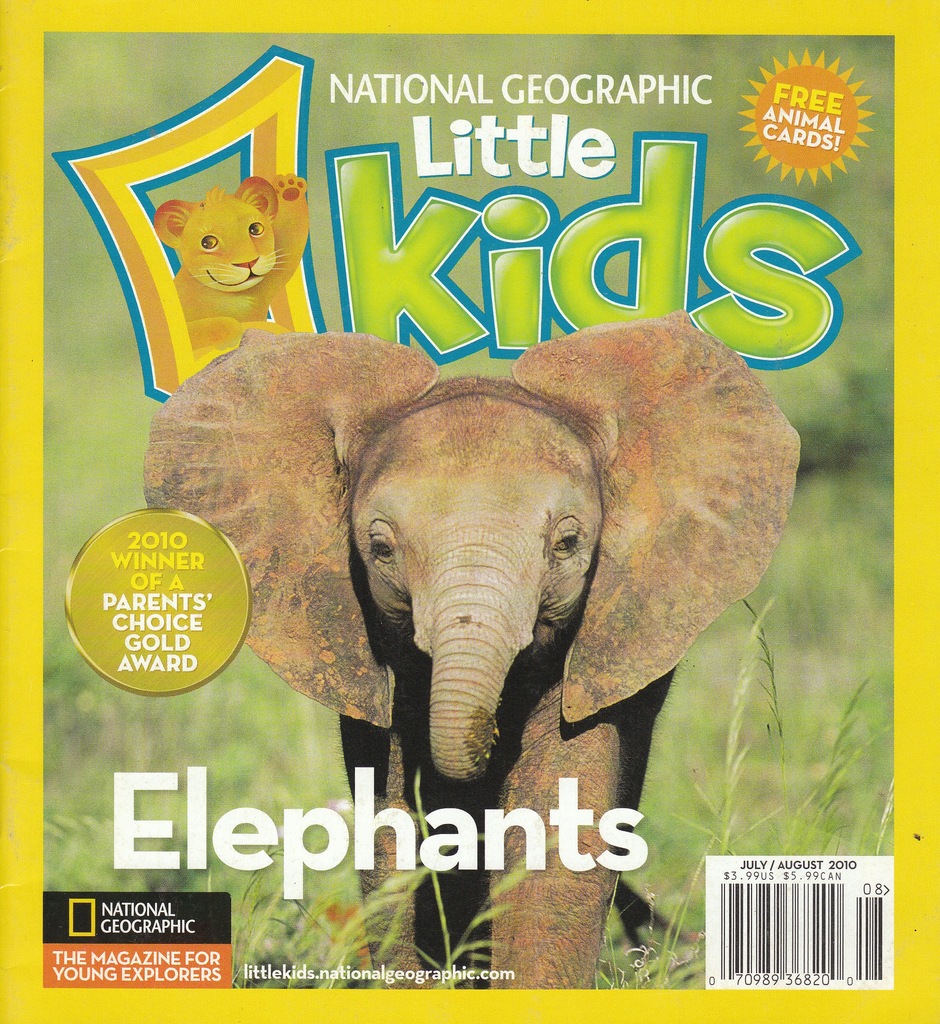 NATIONAL GEOGRAPHIC LITTLE KIDS 8/2010 USA