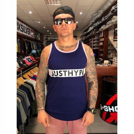 Tank Top HYPE Panel Vest Navy L