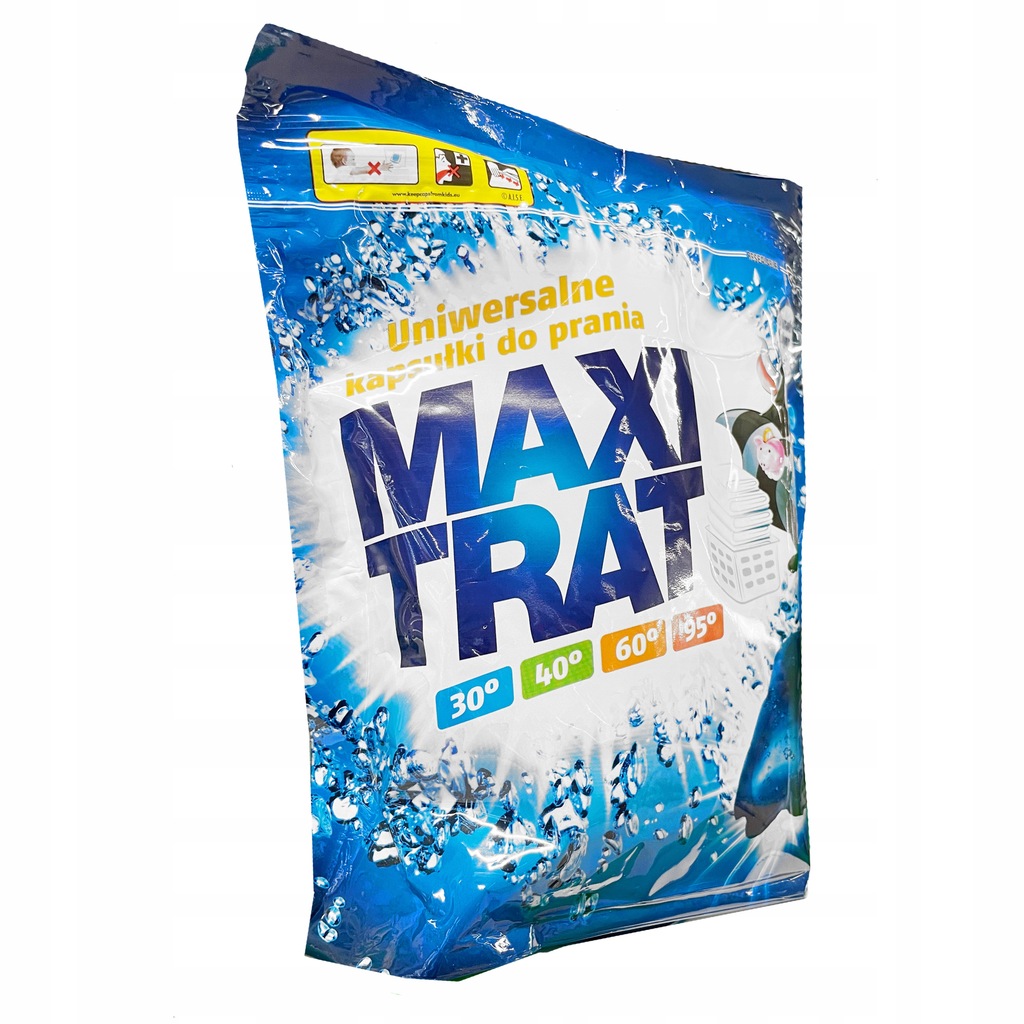 KAPSUŁKI DO PRANIA UNIWERSALNE MAXI TRAT 20SZT