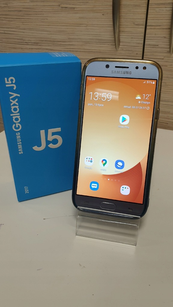 SAMSUNG J5 2017 BLUE SILVER DUOS (HB)