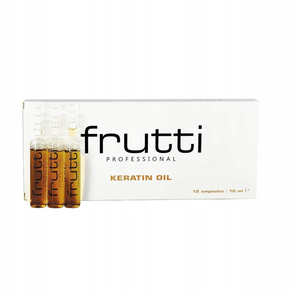 FRUTTI PROFESSIONAL AMPUŁKI KERATIN OIL 12x10ml