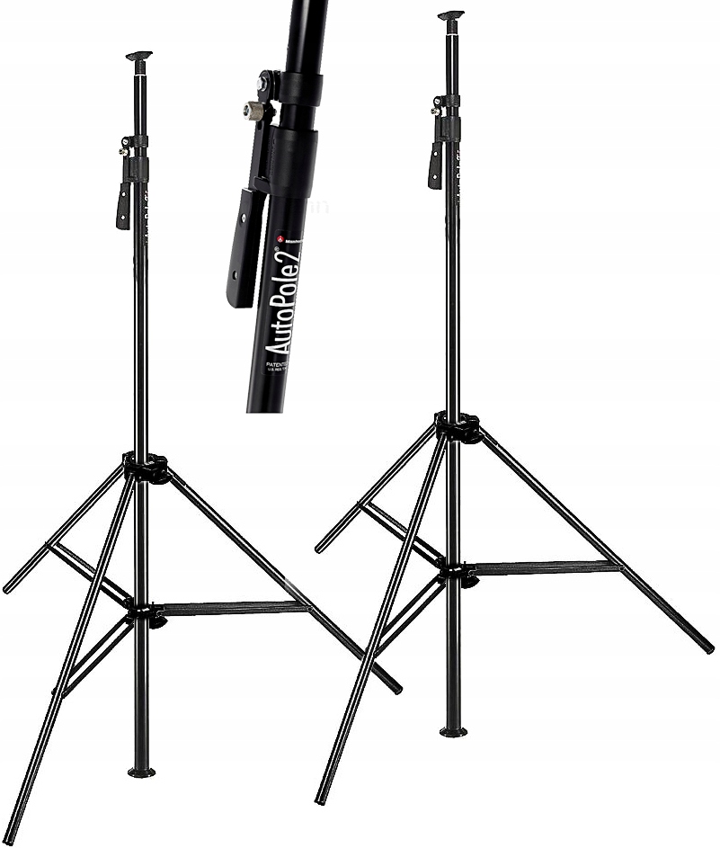 Manfrotto Autopole-2 + podstawa / kpl 2 szt