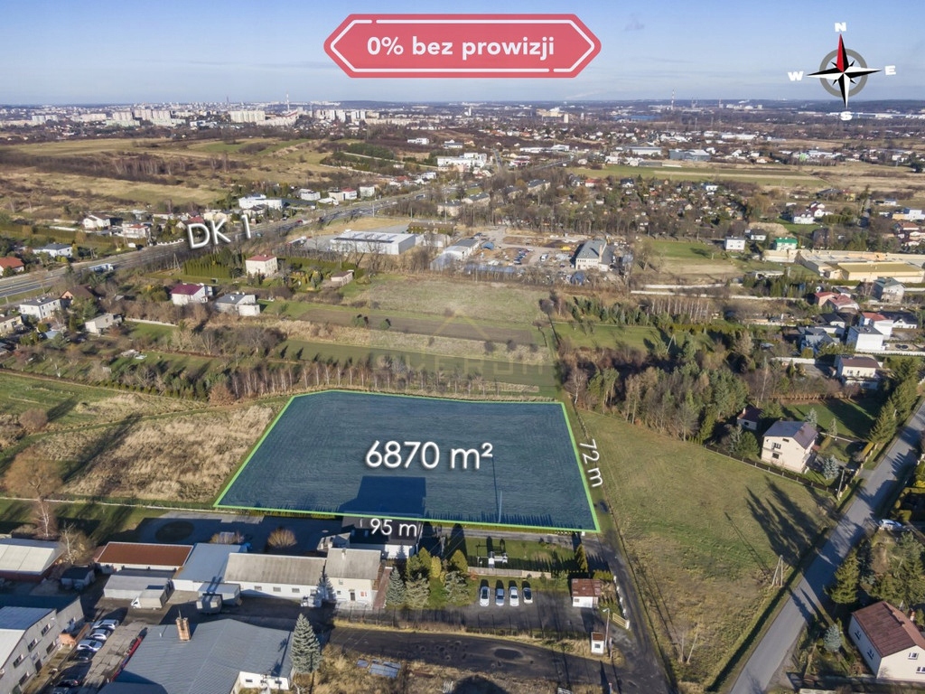 Działka, Wrzosowa, Poczesna (gm.), 6870 m²