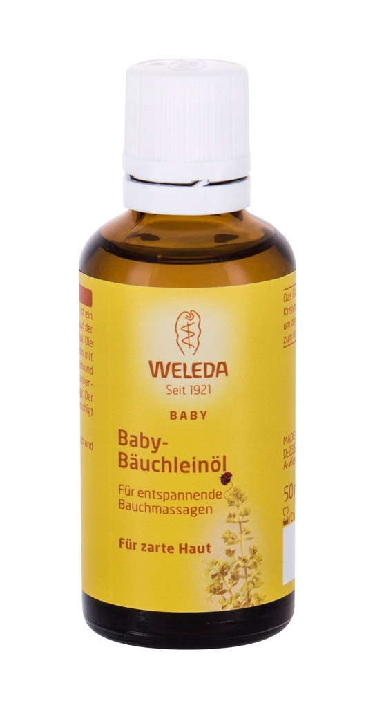 Weleda Baby Tummy Oil Preparat Do Masażu 50ml