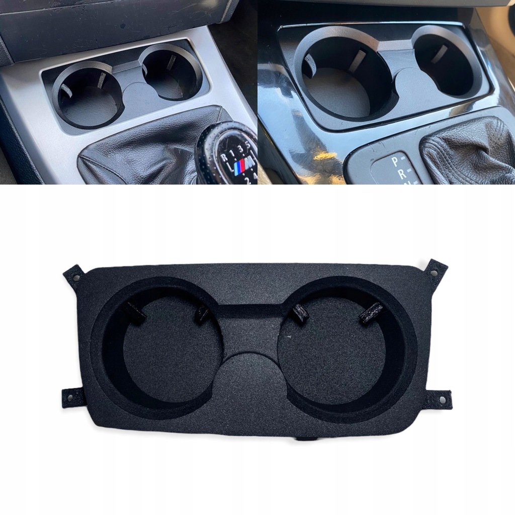 UCHWYT NA KUBKI CUP HOLDER BMW E90 E91 E92 E93 12303607175