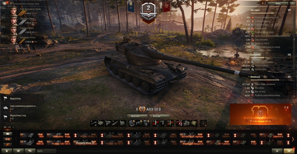 KONTO WORLD OF TANKS WOT 33+K GOLDA TYP59 VK7201