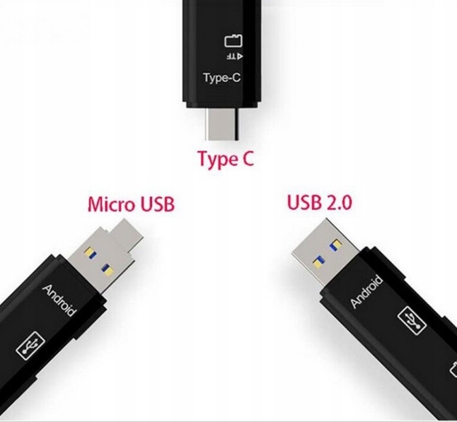 Купить Устройство чтения карт памяти Micro USB 5 в 1 USB-C OTG/99: отзывы, фото, характеристики в интерне-магазине Aredi.ru