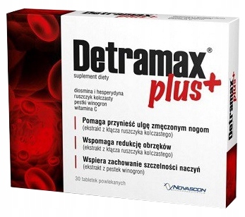 DETRAMAX PLUS ZMĘCZONE NOGI OBRZĘKI 30 TABL 06/19