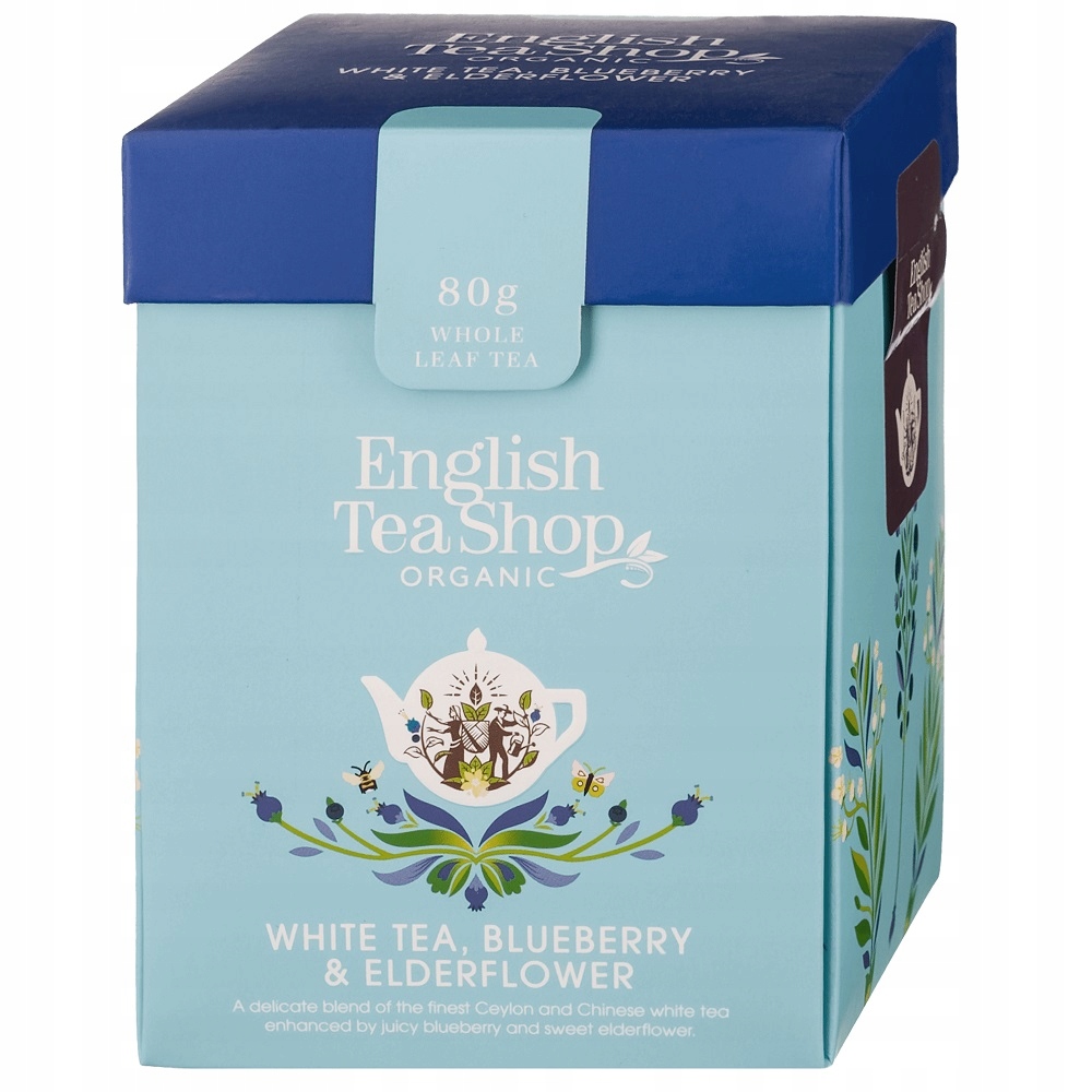 ENGLISH TEA SHOP Herbata biała sypana z dzikim bze