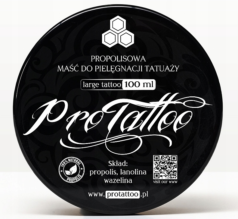 Propolisowa maść do pielęgnacji tatuażu Pro Tattoo