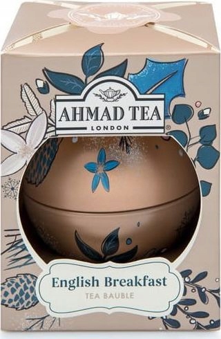 Herbata Ahmad English Breakfast Świąteczna Bombka