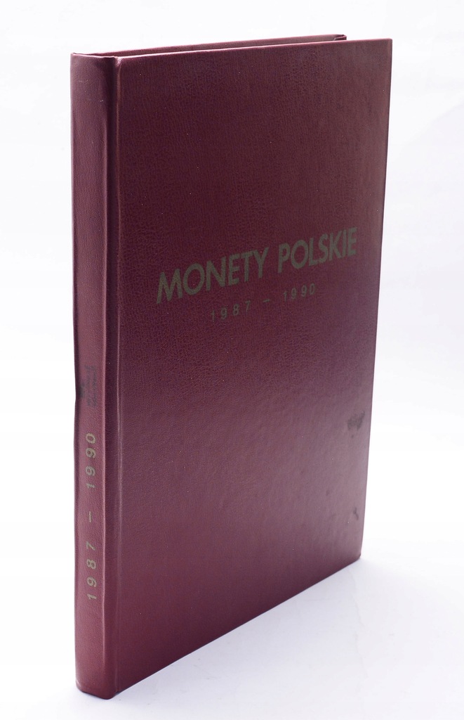 1.ff.POLSKA, ALBUM NA MONETY PRL 1987 - 1990