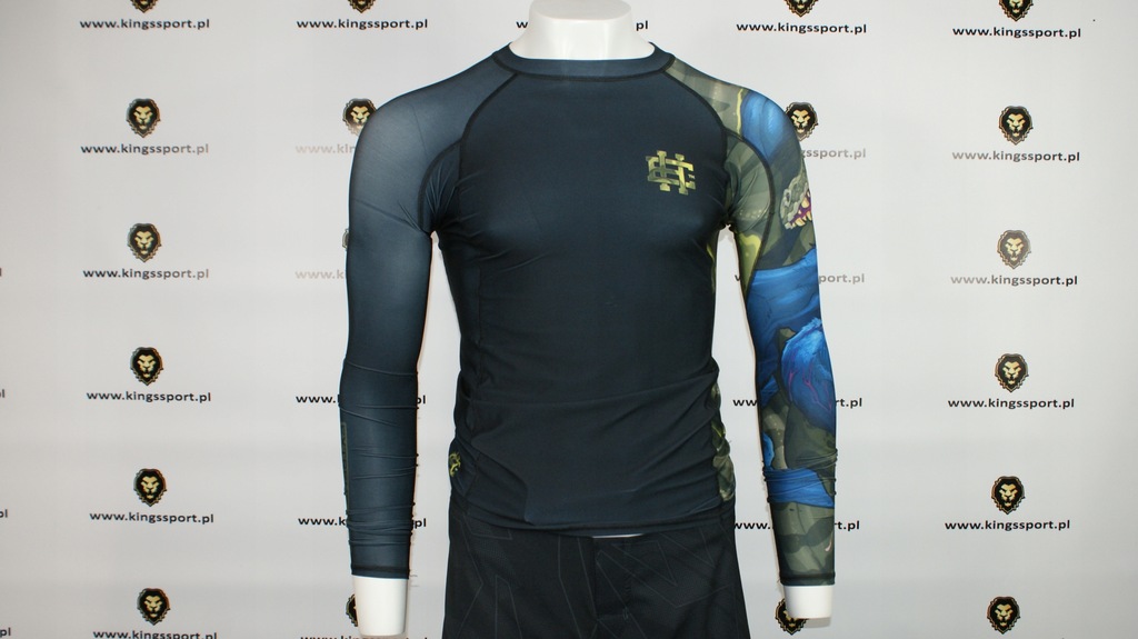 Rashguard męski długi rękaw Extreme Hobby Anakonda