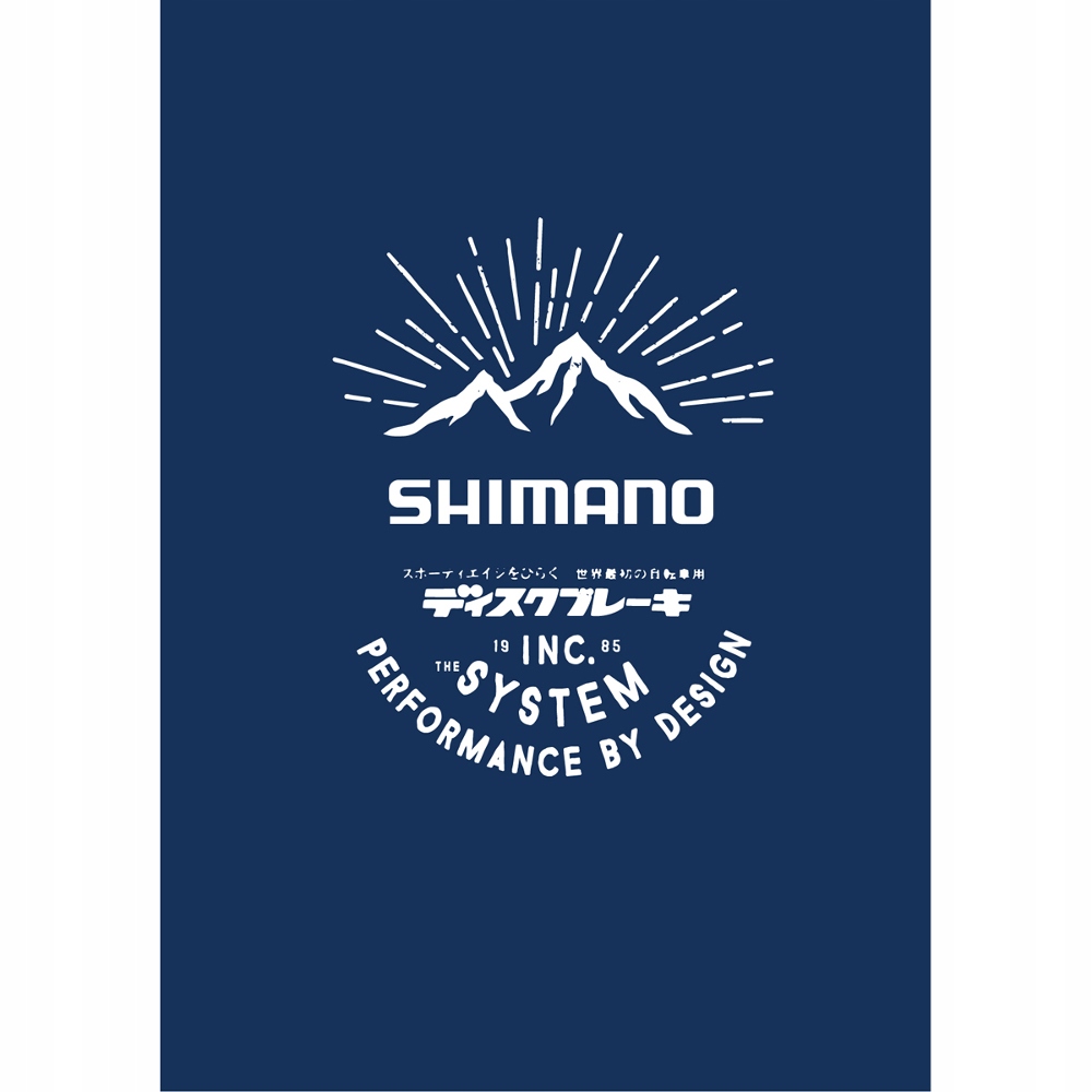 Shimano Koszulka rowerowa z krótkim rękawem navy M