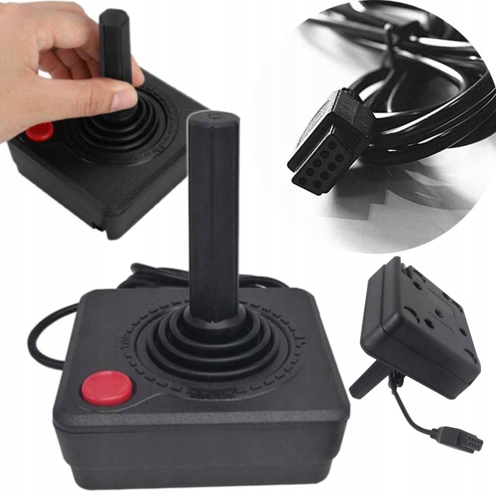 KLASYCZNY JOYSTICK ATARI Z LAT 80 DO ATARI 2600