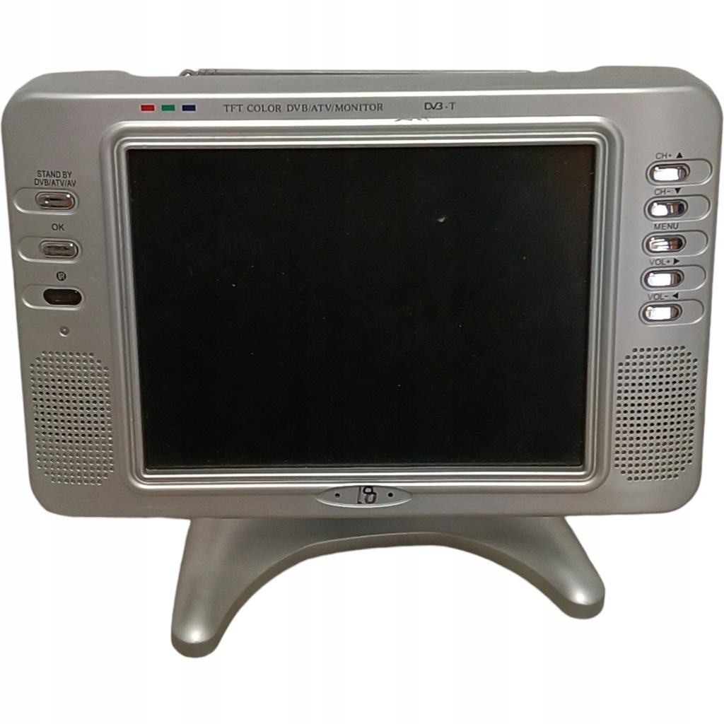 Mały Kompaktowy Telewizor 8-calowy Tevion pilot. Aukcja BCM