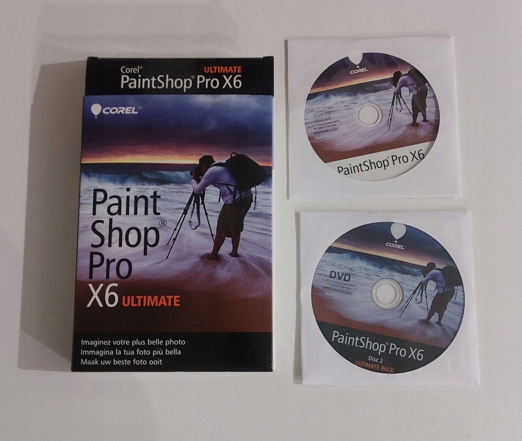 Program graficzny Corel Paint shop pro x6 13129522495 oficjalne