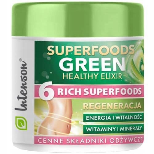 Intenson Green Healthy Elixir 150g Detoks Zdrowie