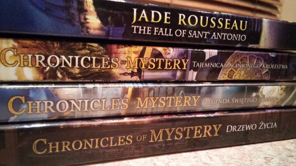 4 gry- Chronicles of Mystery x3 + Jade rousseau