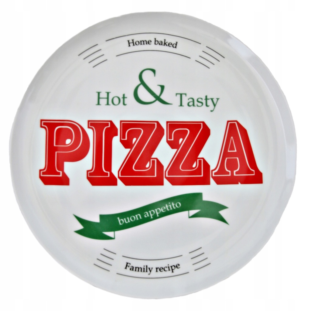 Talerz do pizzy porcelanowy 30 cm HOT & TASTY