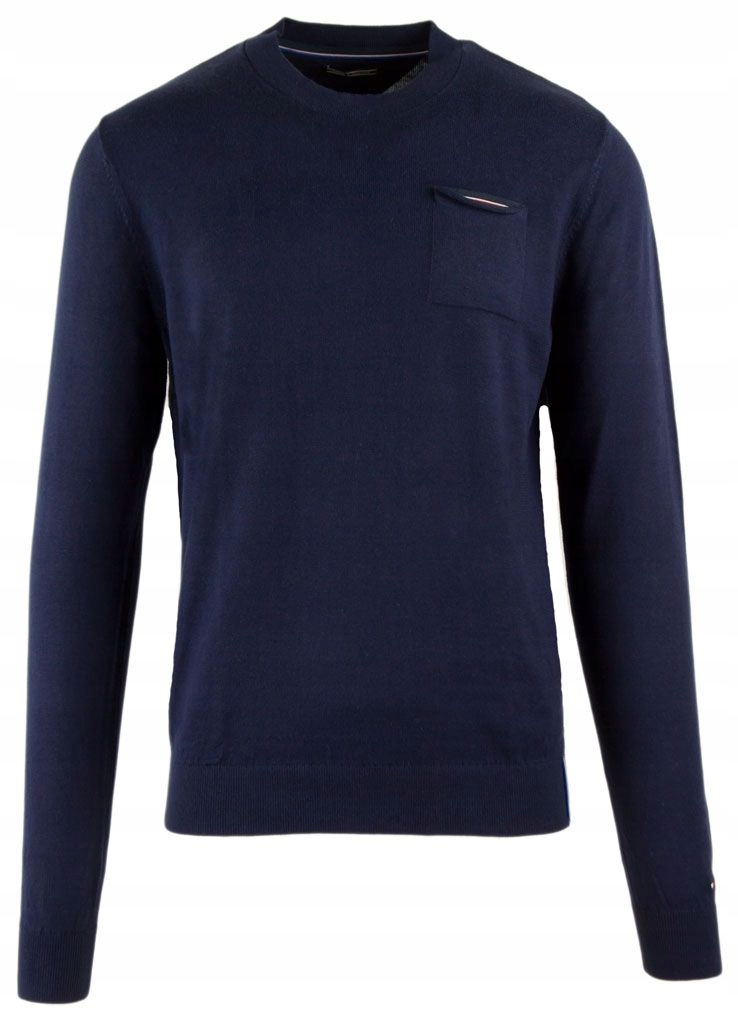 TOMMY HILFIGER Sweter Bluza Męska SOFT KNIT M