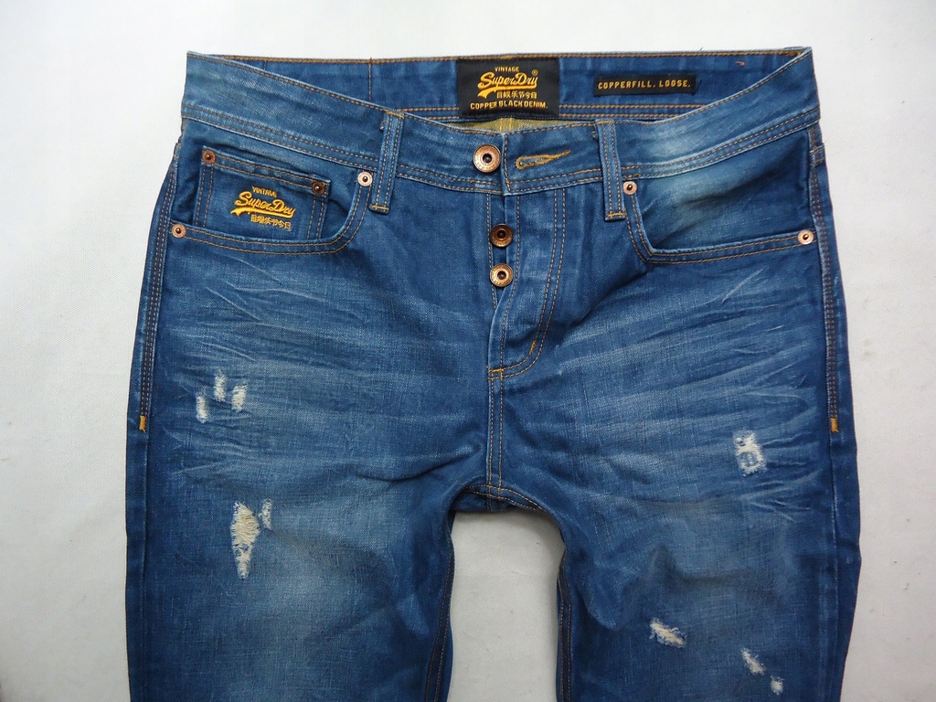 Spodnie SUPERDRY W32 L30 32/30 Caperfill Loose