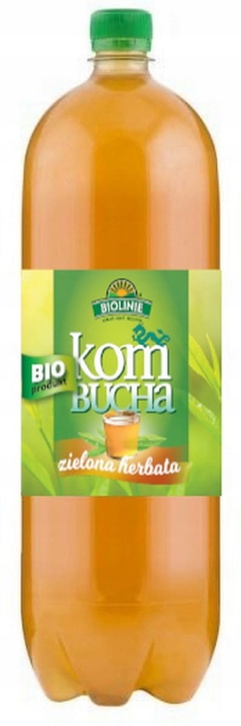 KOMBUCHA HERBATA ZIELONA BIO 2 L BIO LINIE