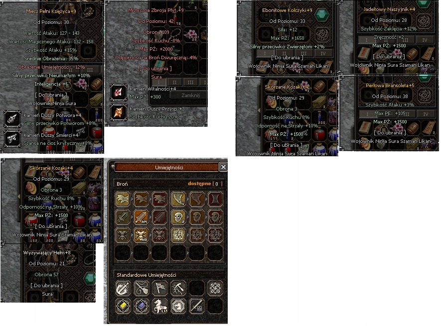 FMS+9 HIT WP, itemy +9 Metin2 Etolin OD ZŁOTÓWKI!
