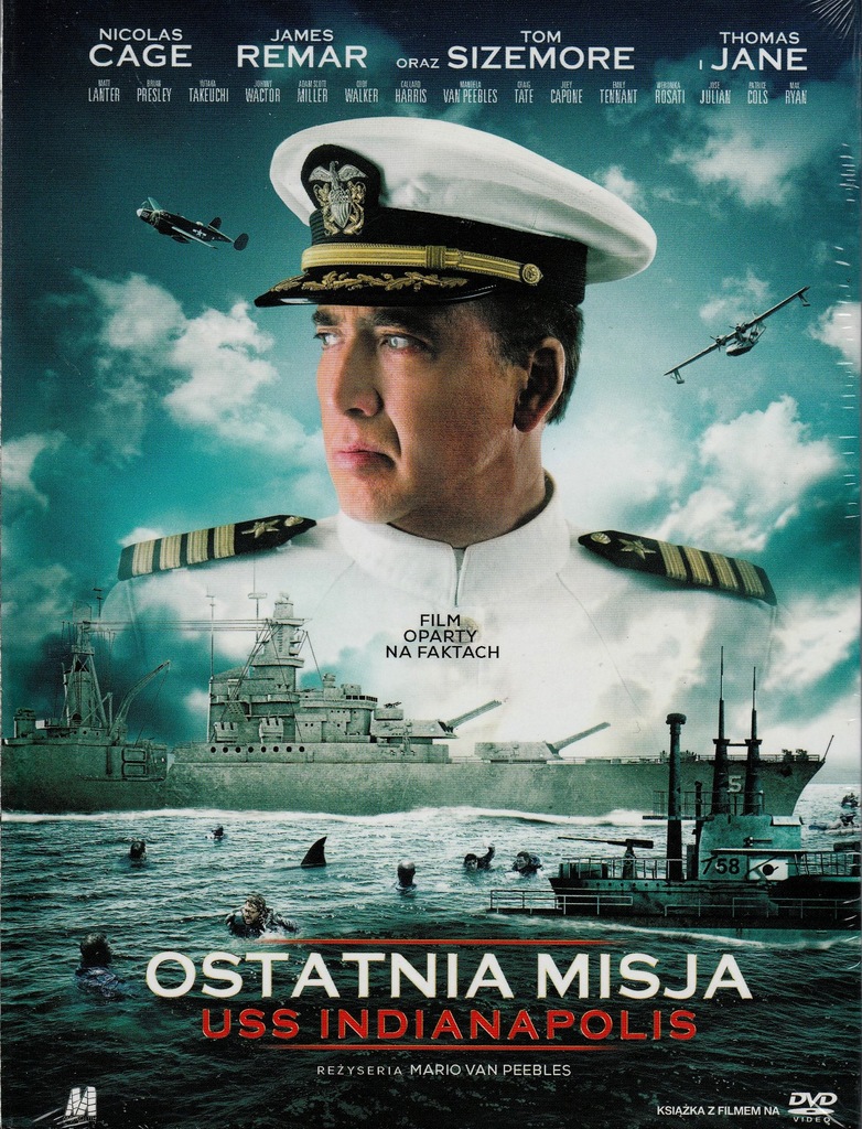OSTATNIA MISJA USS INDIANAPOLIS - Nicolas Cage