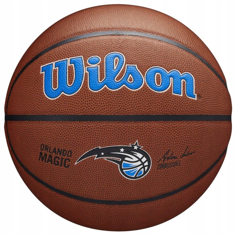 Piłka do koszykówki Wilson Team Alliance Orlando Magic Ball WTB3100XBORL 7