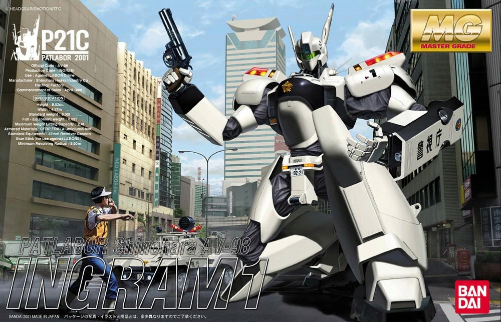 GUNDAM MG 03335 PATLABOR INGRAM 1