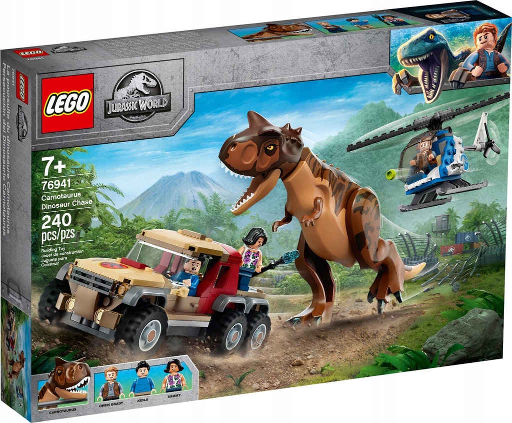 LEGO Jurassic World 76941 Pościg za karnotaurem