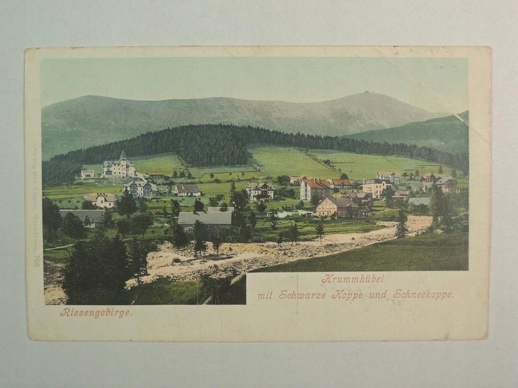 KARPACZ 1914 Krummhubel Schwarze Koppe Schneekoppe