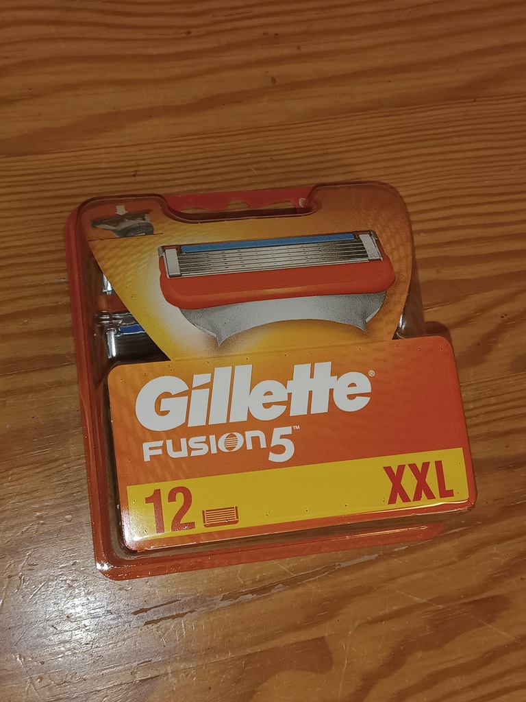 Wkłady do maszynek Gillette Fusion 5 | 12 sztuk
