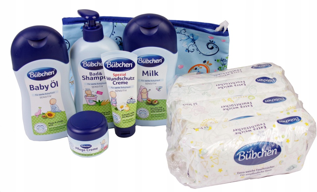 ZESTAW KOSMETYKÓW DO PIELĘGNACJI DZIECKA BUBCHEN # - 8998682811 ...