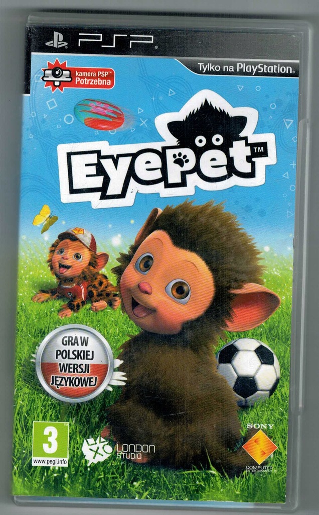 Gra Sony Psp Eyepet Eye Pet Dla Dzieci Pl Wersja 9601419605 Oficjalne Archiwum Allegro