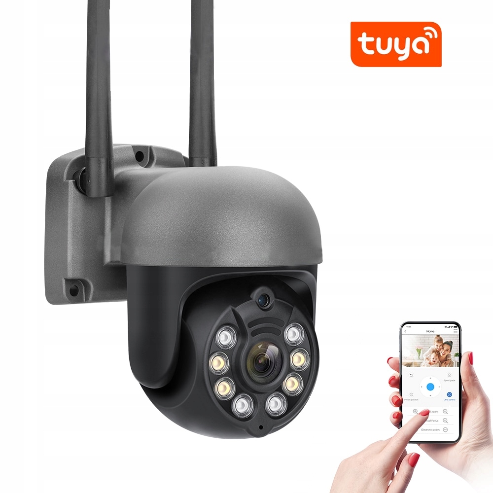 Kamera IP Tuya WiFi zewnętrzna kamera telewizji pr