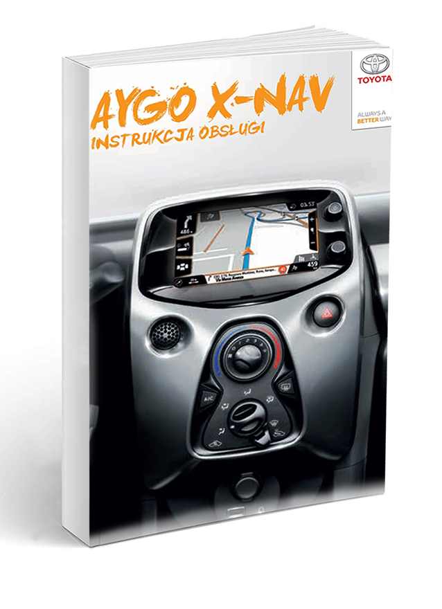 Toyota Aygo Nawigacja X-Nav Instrukcja Obsługi