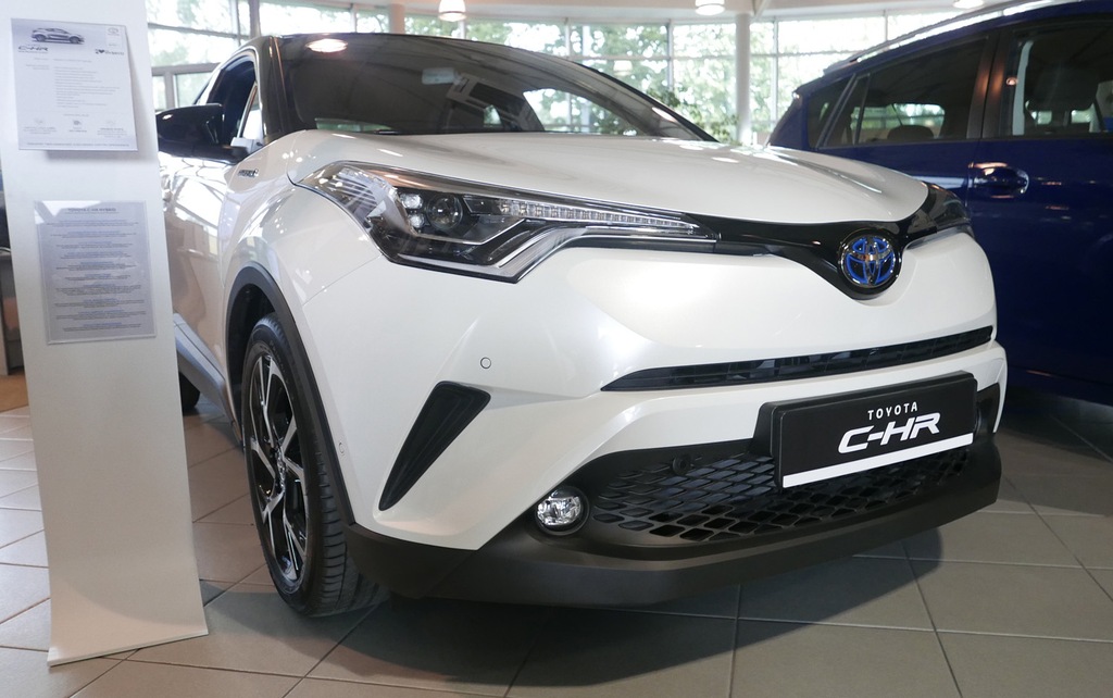 LISTWA NA ZDERZAK OCHRONNA TOYOTA CHR CHR 2016