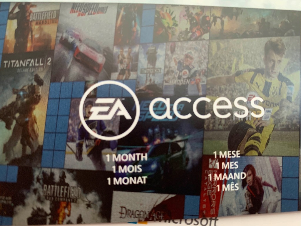 Ea Access na twoim własnym koncie