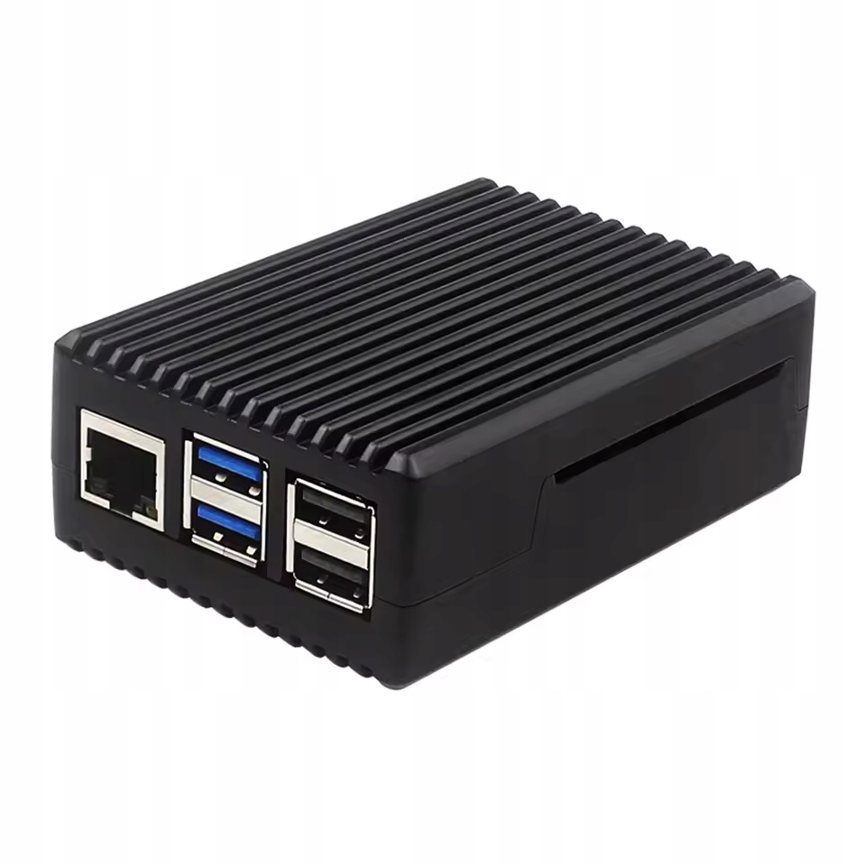 Obudowa Raspberry Pi 5 aluminiowa z wentylatorem