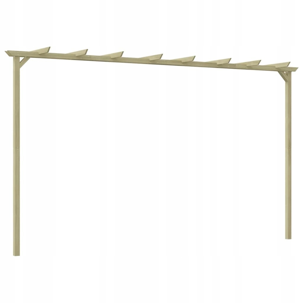 PERGOLA OGRODOWA DREWNIANA NA RÓŻE KWIATY PNĄCZA 360X200X60CM