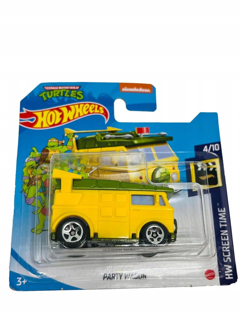 Auto Resorak samochód ŻÓŁWIE NINJA Turtles Party