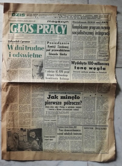GŁOS PRACY 155 / 1979 - Pismo Związków Zawodowych