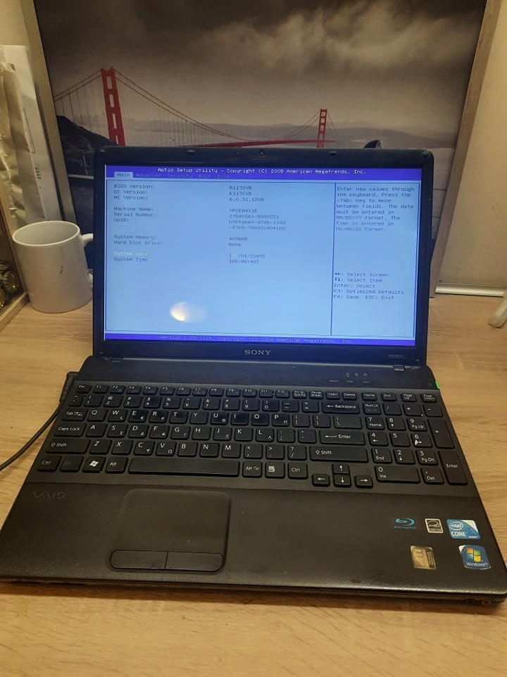 Laptop Sony Viao PCG-71211M Intel Core i5