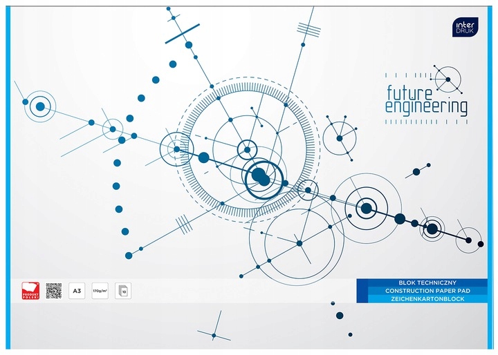 Blok Techniczny A3 10 kartek Interdruk