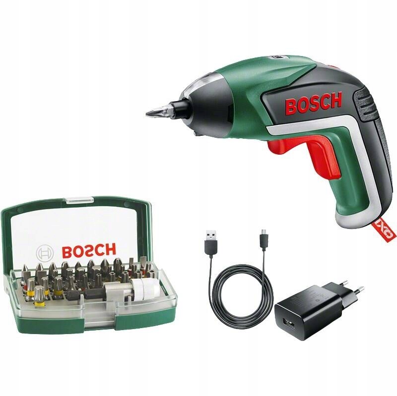 Wkrętarka akumulatorowa Bosch IXO V - Zestaw bitów 0.603.9A8.00S (z akumula